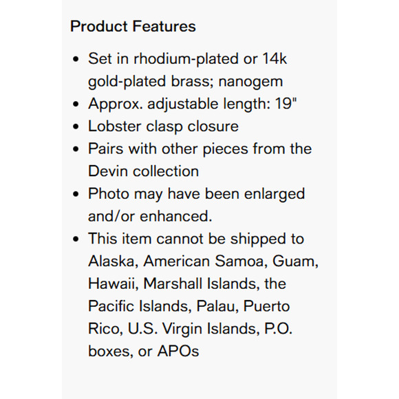 Kendra Scott Necklace Women's Silver Pastel Crystal Adjustable Chain 19" NWT $75 - Picture 10 of 10